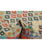 Maimana-Kilim 4'9'' X 6'6'' Hand-Knotted Wool Kilim 4'9'' x 6'6'' (143 X 195) / Multi / Multi