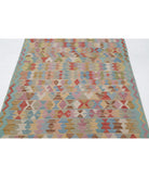 Maimana-Kilim 4'0'' X 5'6'' Hand-Knotted Wool Kilim 4'0'' x 5'6'' (120 X 165) / Multi / Multi