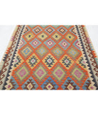 Maimana-Kilim 5'1'' X 6'9'' Hand-Knotted Wool Kilim 5'1'' x 6'9'' (153 X 203) / Multi / Multi