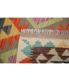 Maimana-Kilim 5'1'' X 6'9'' Hand-Knotted Wool Kilim 5'1'' x 6'9'' (153 X 203) / Multi / Multi