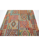 Maimana-Kilim 4'9'' X 6'6'' Hand-Knotted Wool Kilim 4'9'' x 6'6'' (143 X 195) / Multi / Multi