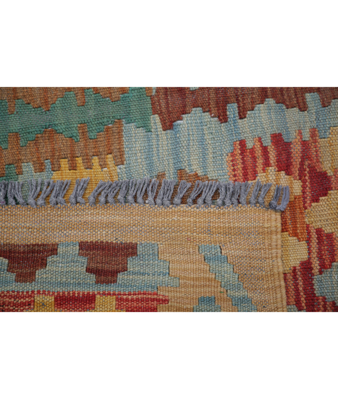 Maimana-Kilim 4'9'' X 6'6'' Hand-Knotted Wool Kilim 4'9'' x 6'6'' (143 X 195) / Multi / Multi