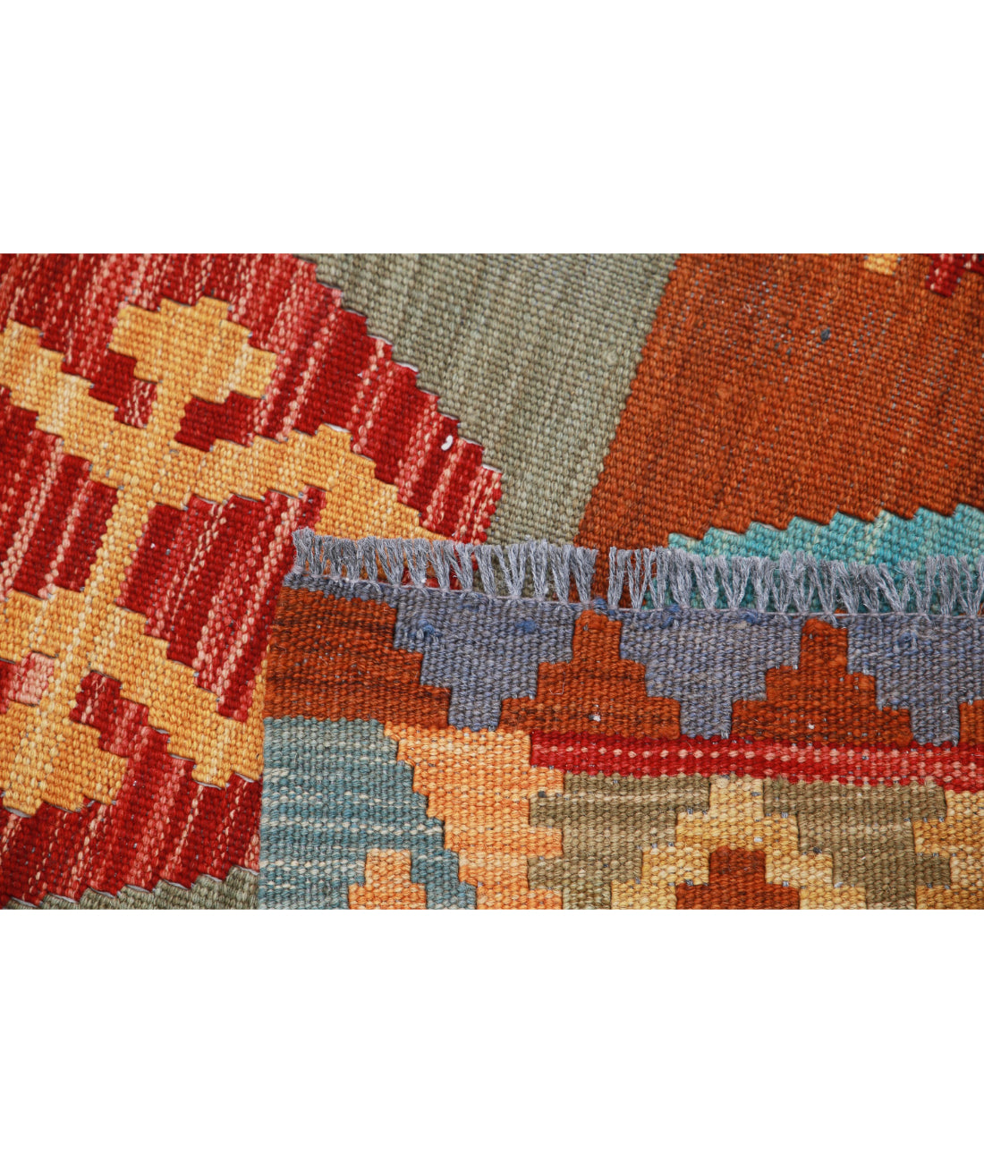 Maimana-Kilim 2'6'' X 3'10'' Hand-Knotted Wool Kilim 2'6'' x 3'10'' (75 X 115) / Multi / Multi