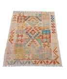 Maimana-Kilim 2'5'' X 3'10'' Hand-Knotted Wool Kilim 2'5'' x 3'10'' (73 X 115) / Multi / Multi