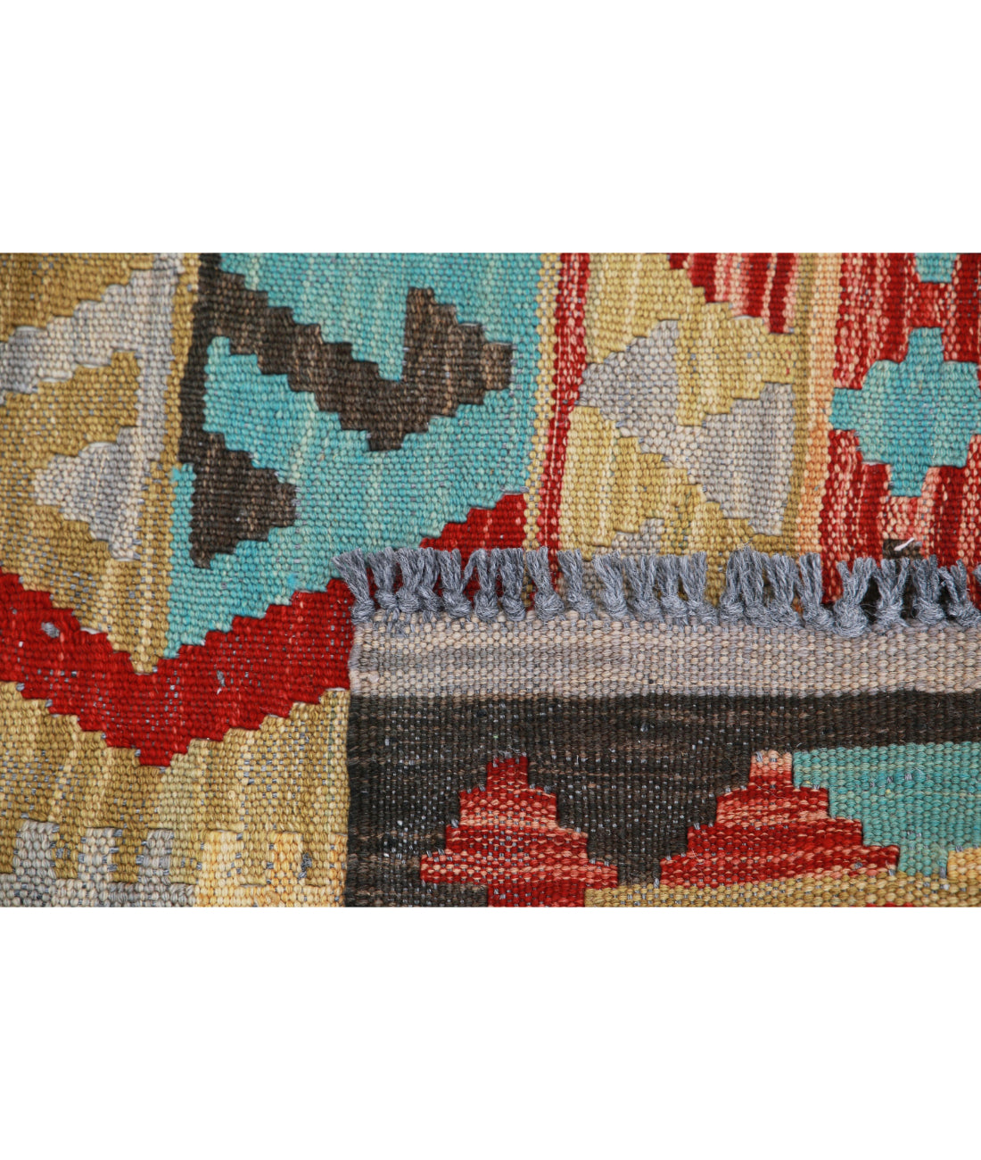 Maimana-Kilim 2'7'' X 4'3'' Hand-Knotted Wool Kilim 2'7'' x 4'3'' (78 X 128) / Multi / Multi