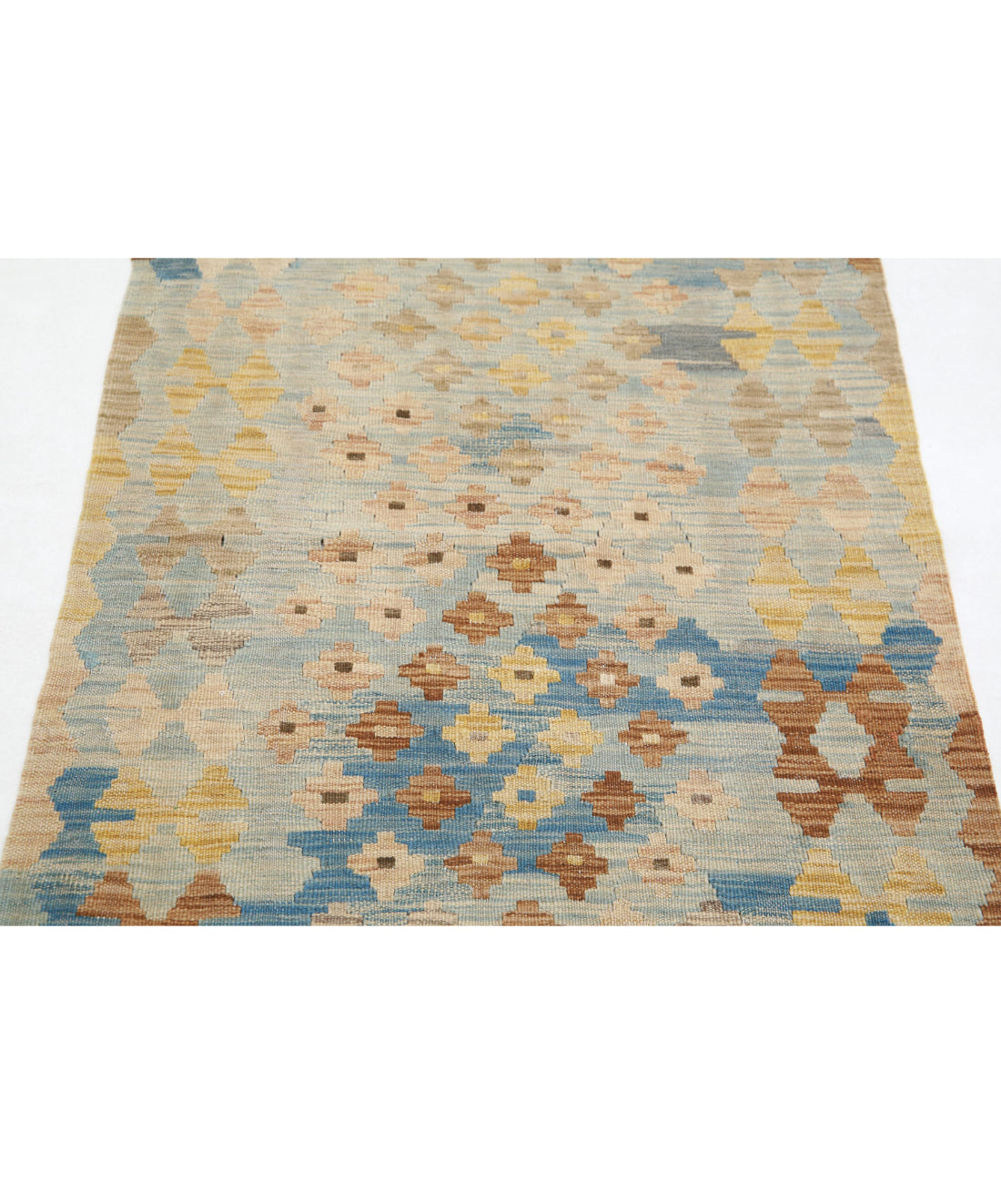 Maimana-Kilim 2'7'' X 4'2'' Hand-Knotted Wool Kilim 2'7'' x 4'2'' (78 X 125) / Multi / Multi