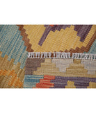 Maimana-Kilim 2'9'' X 3'11'' Hand-Knotted Wool Kilim 2'9'' x 3'11'' (83 X 118) / Multi / Multi