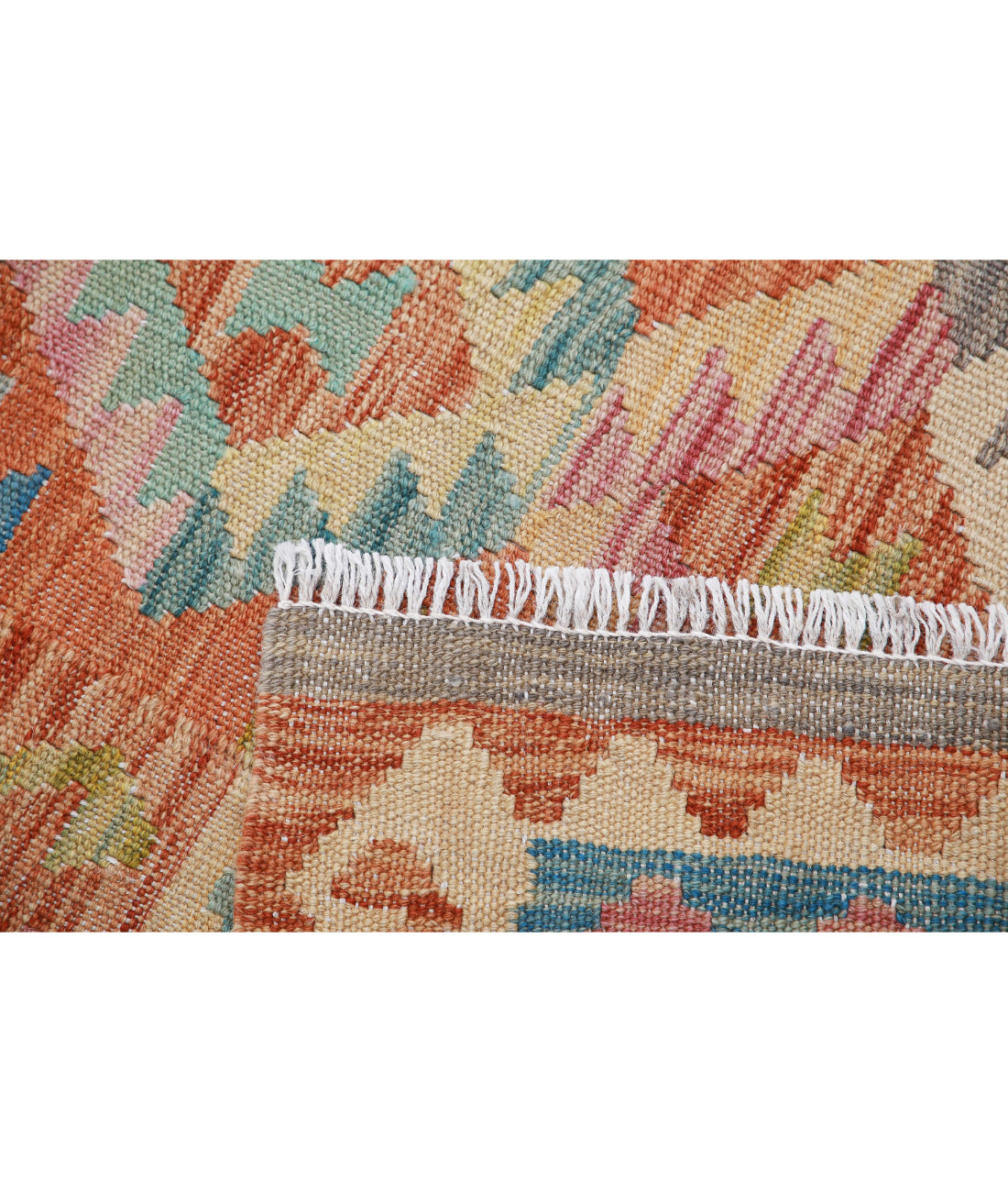 Maimana-Kilim 2'8'' X 3'7'' Hand-Knotted Wool Kilim 2'8'' x 3'7'' (80 X 108) / Multi / Multi