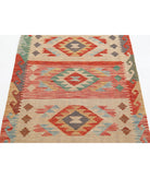 Maimana-Kilim 2'8'' X 4'0'' Hand-Knotted Wool Kilim 2'8'' x 4'0'' (80 X 120) / Multi / Multi