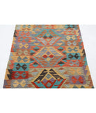 Maimana-Kilim 2'6'' X 4'1'' Hand-Knotted Wool Kilim 2'6'' x 4'1'' (75 X 123) / Multi / Multi