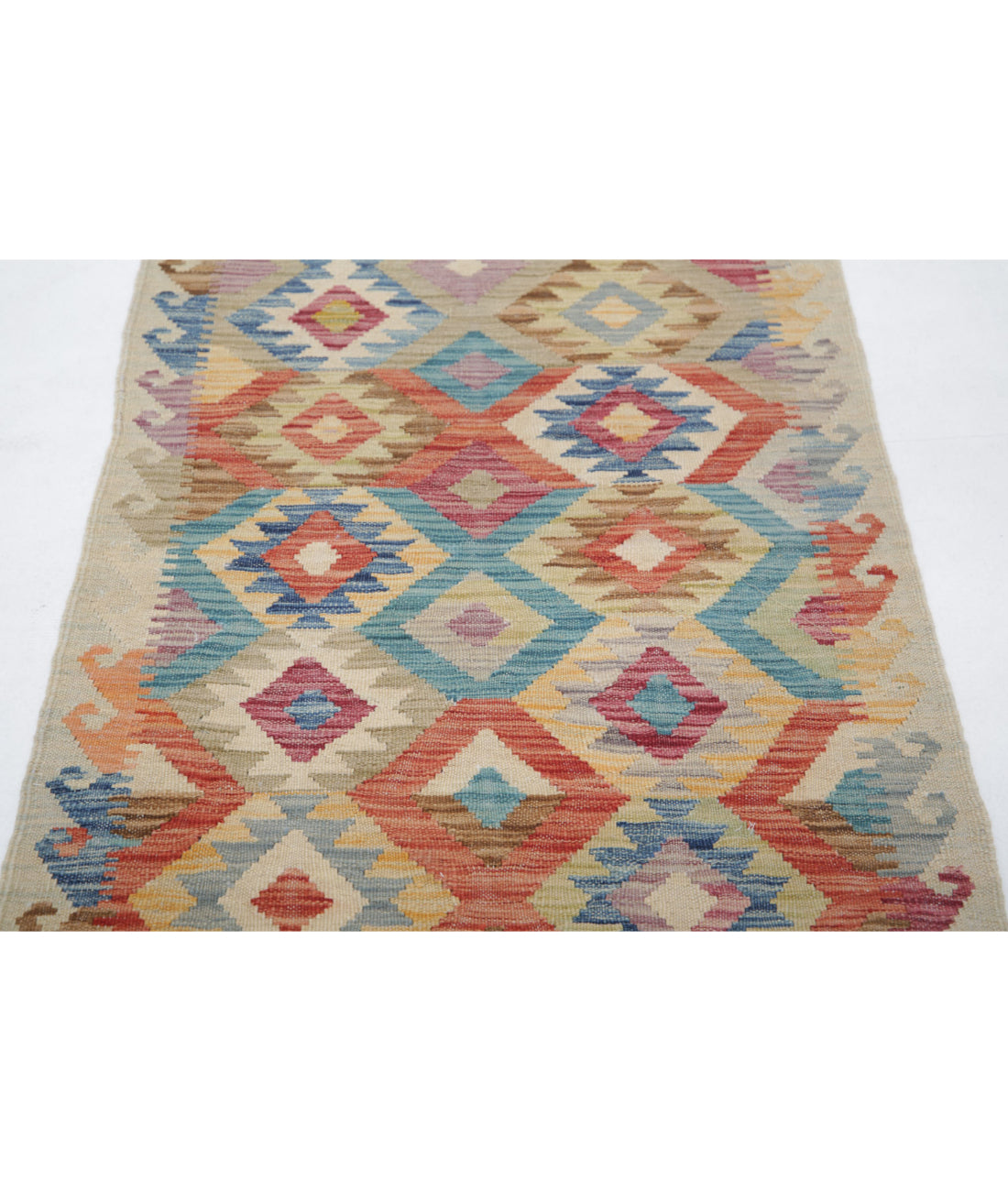 Maimana-Kilim 2'5'' X 3'10'' Hand-Knotted Wool Kilim 2'5'' x 3'10'' (73 X 115) / Multi / Multi