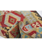 Maimana-Kilim 2'8'' X 4'2'' Hand-Knotted Wool Kilim 2'8'' x 4'2'' (80 X 125) / Multi / Multi