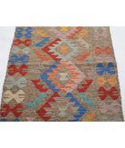 Maimana-Kilim 2'2'' X 4'2'' Hand-Knotted Wool Kilim 2'2'' x 4'2'' (65 X 125) / Multi / Multi