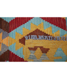 Maimana-Kilim 2'8'' X 4'0'' Hand-Knotted Wool Kilim 2'8'' x 4'0'' (80 X 120) / Multi / Multi