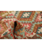 Maimana-Kilim 3'3'' X 4'9'' Hand-Knotted Wool Kilim 3'3'' x 4'9'' (98 X 143) / Multi / Multi