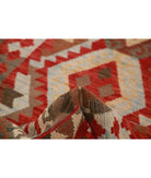 Maimana-Kilim 3'2'' X 4'10'' Hand-Knotted Wool Kilim 3'2'' x 4'10'' (95 X 145) / Multi / Multi