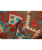 Maimana-Kilim 3'2'' X 4'10'' Hand-Knotted Wool Kilim 3'2'' x 4'10'' (95 X 145) / Multi / Multi