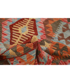 Maimana-Kilim 3'2'' X 4'10'' Hand-Knotted Wool Kilim 3'2'' x 4'10'' (95 X 145) / Multi / Multi