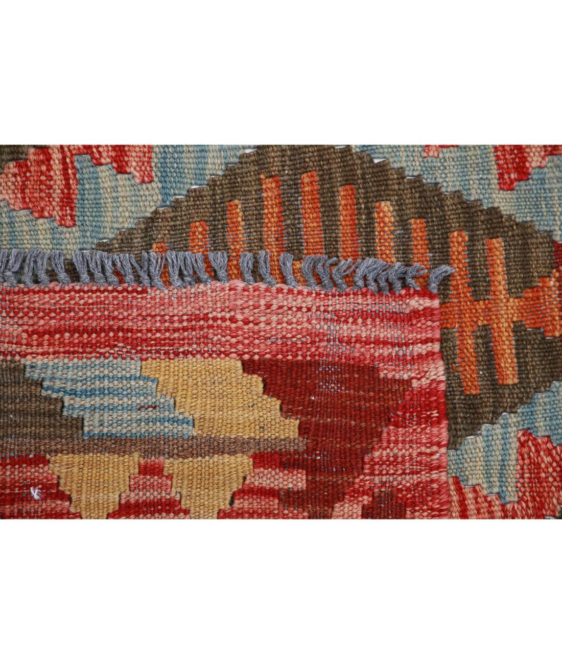 Maimana-Kilim 3'2'' X 4'10'' Hand-Knotted Wool Kilim 3'2'' x 4'10'' (95 X 145) / Multi / Multi