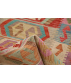 Maimana-Kilim 2'8'' X 4'2'' Hand-Knotted Wool Kilim 2'8'' x 4'2'' (80 X 125) / Multi / Multi