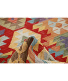 Maimana-Kilim 2'8'' X 4'1'' Hand-Knotted Wool Kilim 2'8'' x 4'1'' (80 X 123) / Multi / Multi