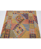 Maimana-Kilim 2'8'' X 3'10'' Hand-Knotted Wool Kilim 2'8'' x 3'10'' (80 X 115) / Multi / Multi