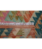 Maimana-Kilim 3'3'' X 5'2'' Hand-Knotted Wool Kilim 3'3'' x 5'2'' (98 X 155) / Multi / Multi