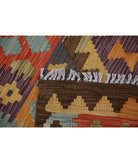 Maimana-Kilim 3'4'' X 5'0'' Hand-Knotted Wool Kilim 3'4'' x 5'0'' (100 X 150) / Multi / Multi