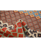 Maimana-Kilim 3'1'' X 4'8'' Hand-Knotted Wool Kilim 3'1'' x 4'8'' (93 X 140) / Multi / Multi