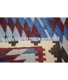 Maimana-Kilim 3'5'' X 4'6'' Hand-Knotted Wool Kilim 3'5'' x 4'6'' (103 X 135) / Multi / Multi