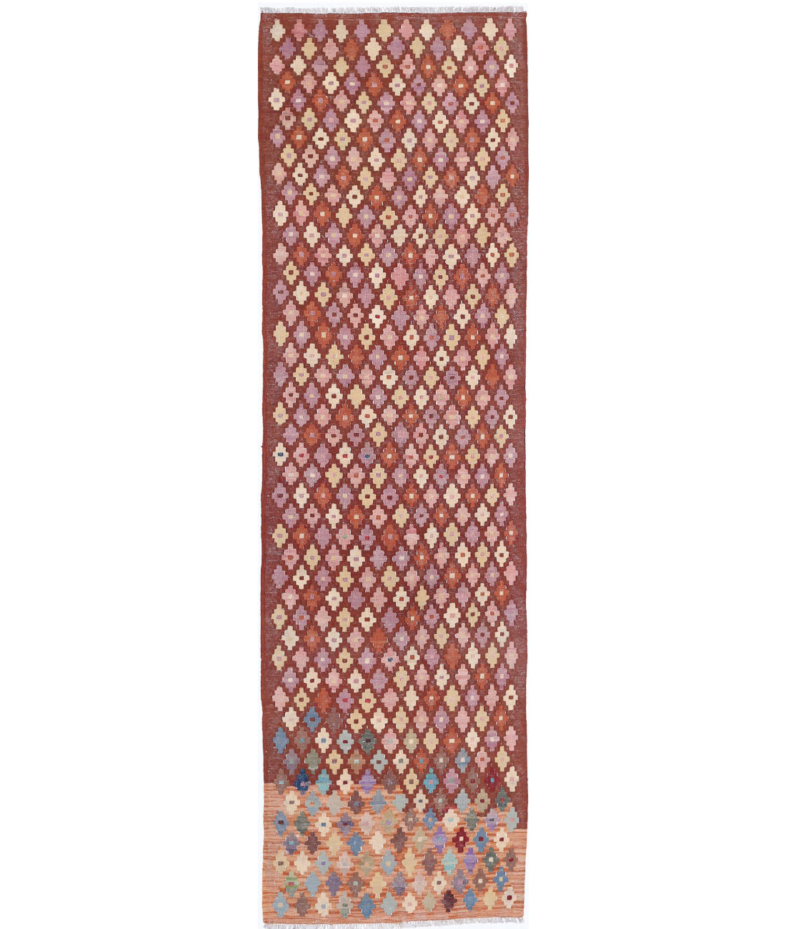 Maimana-Kilim 2'8'' X 9'9'' Hand-Knotted Wool Kilim 2'8'' x 9'9'' (80 X 293) / Multi / Multi