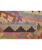 Maimana-Kilim 3'3'' X 6'3'' Hand-Knotted Wool Kilim 3'3'' x 6'3'' (98 X 188) / Multi / Multi