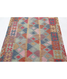 Maimana-Kilim 3'11'' X 5'9'' Hand-Knotted Wool Kilim 3'11'' x 5'9'' (118 X 173) / Multi / Multi