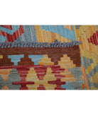 Maimana-Kilim 3'8'' X 5'8'' Hand-Knotted Wool Kilim 3'8'' x 5'8'' (110 X 170) / Multi / Multi