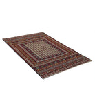 Maliki-Kilim 3'11'' X 5'11'' Hand-Woven Wool Kilim 3'11'' x 5'11'' (118 X 178) / Multi / Multi