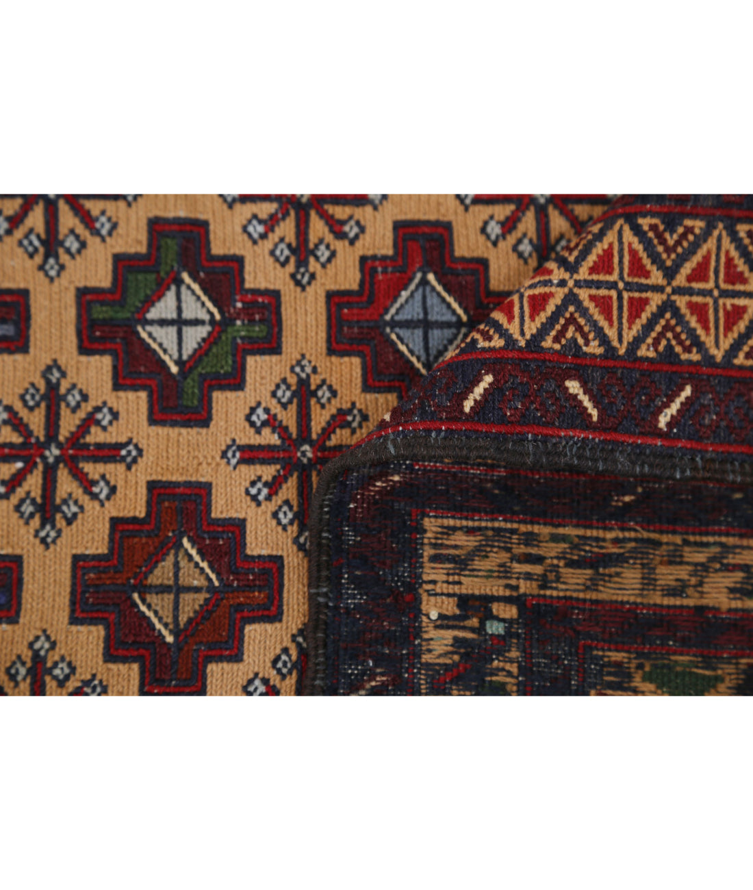 Maliki-Kilim 4'3'' X 6'4'' Hand-Woven Wool Kilim 4'3'' x 6'4'' (128 X 190) / Multi / Multi