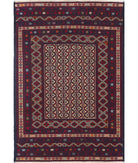 Maliki-Kilim 3'0'' X 4'6'' Hand-Woven Wool Kilim 3'0'' x 4'6'' (90 X 135) / Multi / Multi