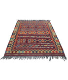 Maliki-Kilim 4'10'' X 6'10'' Hand-Woven Wool Kilim 4'10'' x 6'10'' (145 X 205) / Multi / Multi