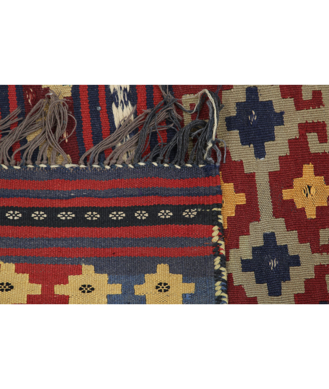 Maliki-Kilim 4'10'' X 6'10'' Hand-Woven Wool Kilim 4'10'' x 6'10'' (145 X 205) / Multi / Multi