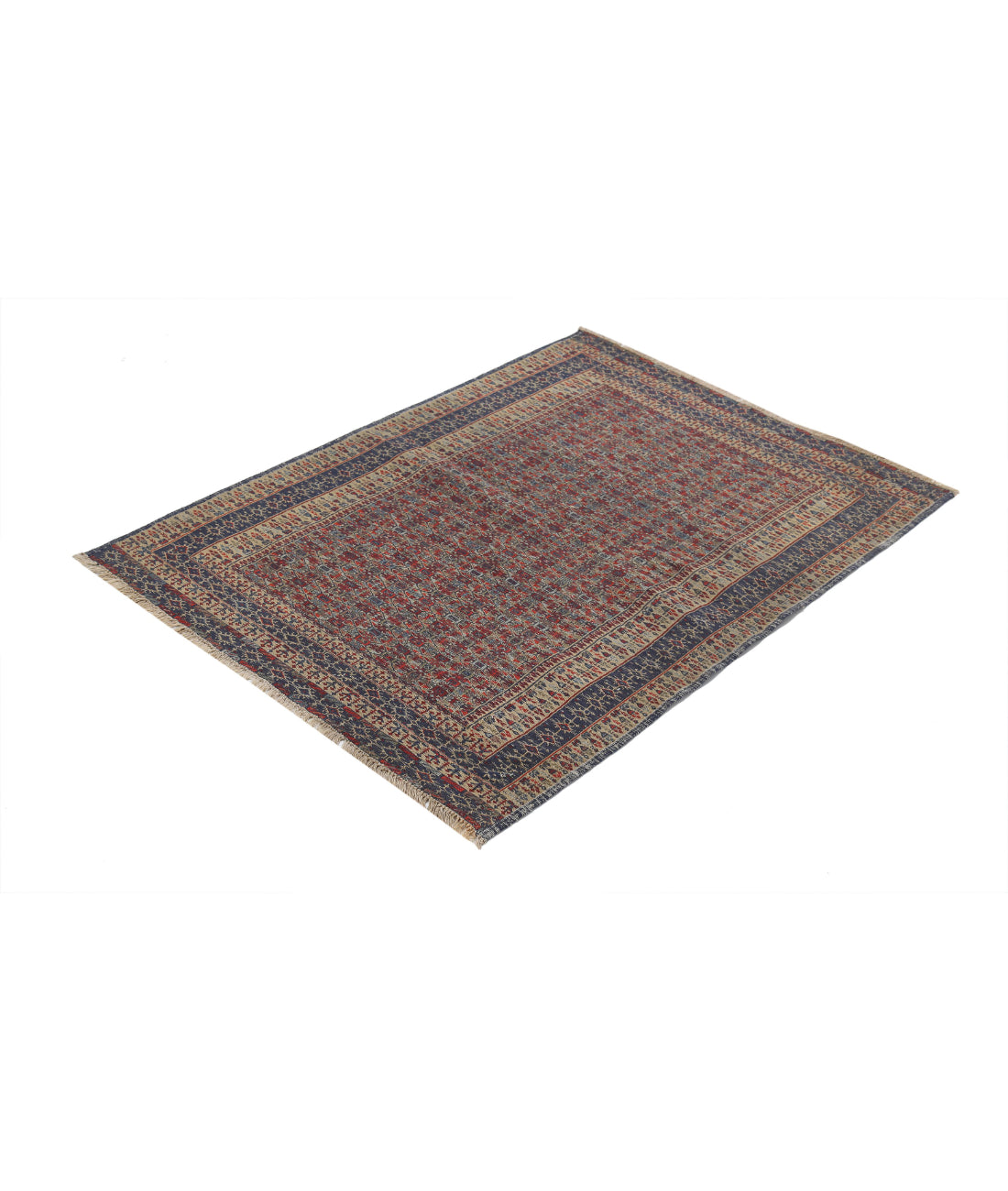 Maliki-Kilim 3'3'' X 4'8'' Hand-Woven Wool Kilim 3'3'' x 4'8'' (98 X 140) / Multi / Multi