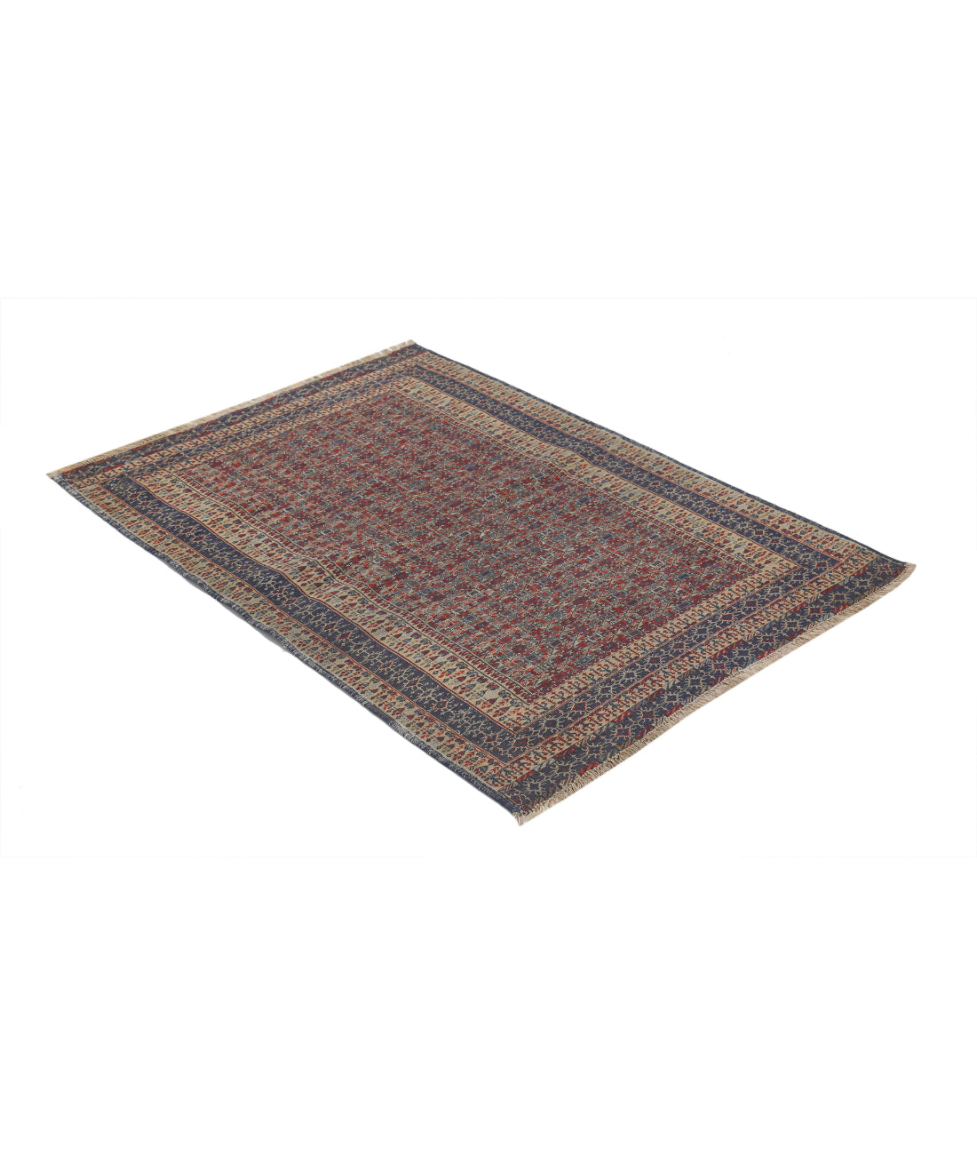 Maliki-Kilim 3'3'' X 4'8'' Hand-Woven Wool Kilim 3'3'' x 4'8'' (98 X 140) / Multi / Multi