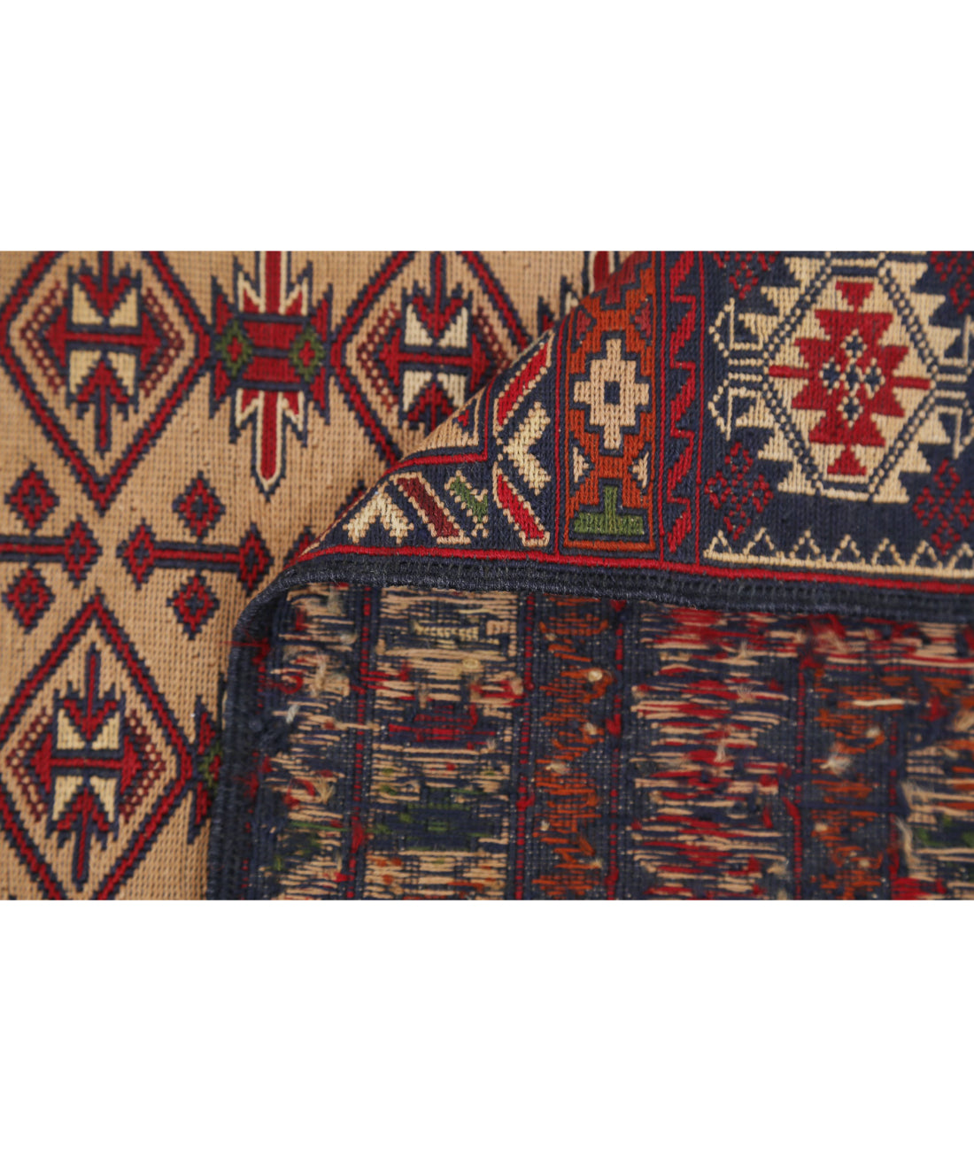 Maliki-Kilim 3'1'' X 4'7'' Hand-Woven Wool Kilim 3'1'' x 4'7'' (93 X 138) / Multi / Multi