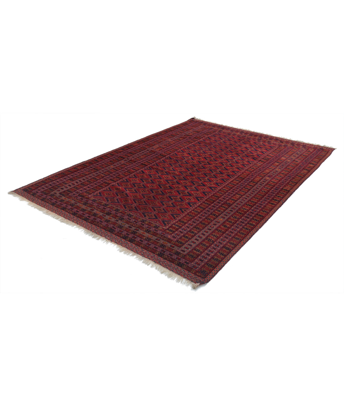 Nakhunak 6'5'' X 9'3'' Hand-Woven Wool Kilim 6'5'' x 9'3'' (193 X 278) / Multi / Multi