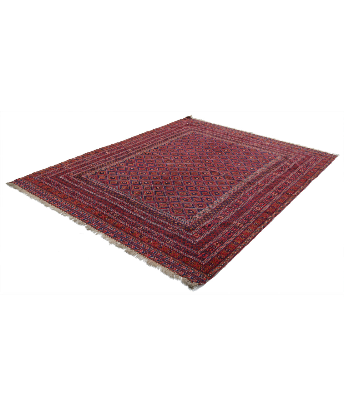 Nakhunak 7'0'' X 9'0'' Hand-Woven Wool Kilim 7'0'' x 9'0'' (210 X 270) / Multi / Multi