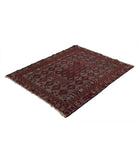 Nakhunak 4'4'' X 5'7'' Hand-Woven Wool Kilim 4'4'' x 5'7'' (130 X 168) / Multi / Multi