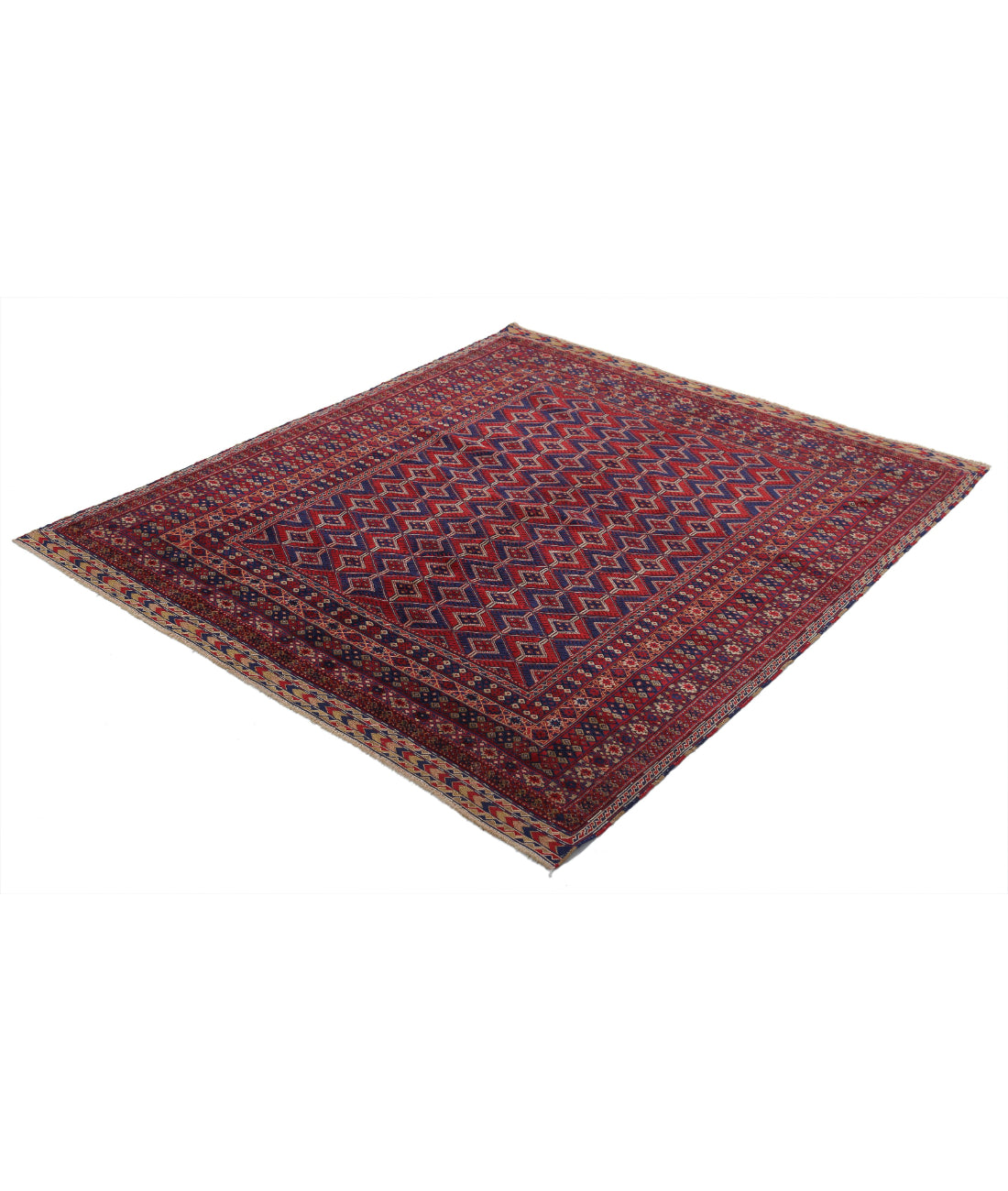 Nakhunak 5'0'' X 5'10'' Hand-Woven Wool Kilim 5'0'' x 5'10'' (150 X 175) / Multi / Multi