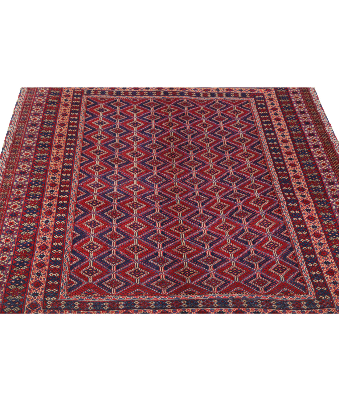 Nakhunak 5'0'' X 5'10'' Hand-Woven Wool Kilim 5'0'' x 5'10'' (150 X 175) / Multi / Multi