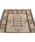 Silk-Kilim 3'11'' X 6'2'' Hand-Woven Silk Kilim 3'11'' x 6'2'' (118 X 185) / Multi / Multi