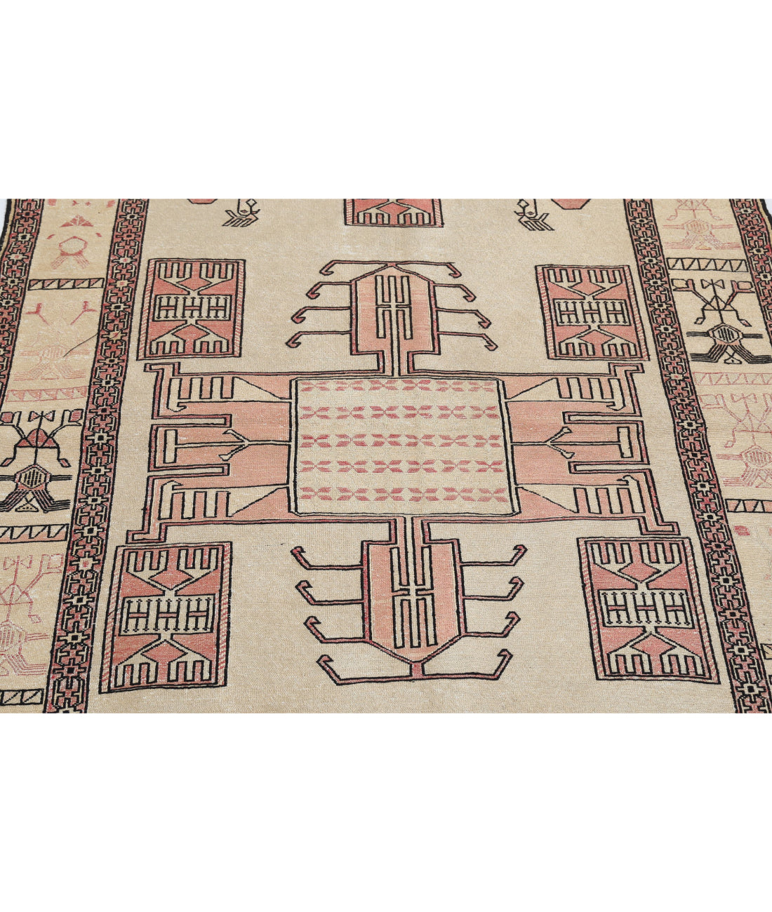 Silk-Kilim 4'0'' X 6'2'' Hand-Woven Silk Kilim 4'0'' x 6'2'' (120 X 185) / Multi / Multi