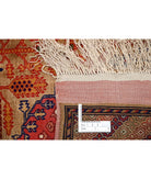 Silk-Tane 4'0'' X 5'3'' Hand-Knotted Wool-Silk Rug 4'0'' x 5'3'' (120 X 158) / Beige / Pink